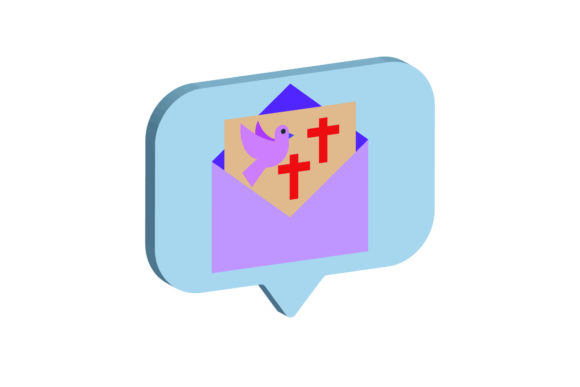 3D Easter Icon Bird and Cross: A Designer's Freebies Graphics Review
