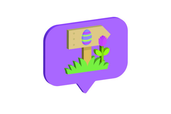 3D Easter Icon Board: Graphics Freebies Review
