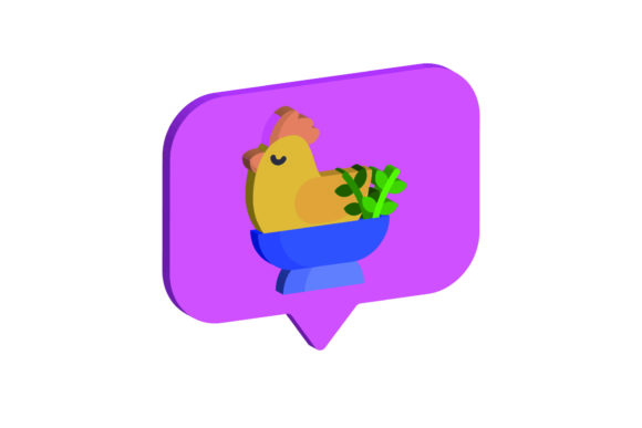 3D Easter Icon Bowl: A Designer's Review of Seasonal Graphics