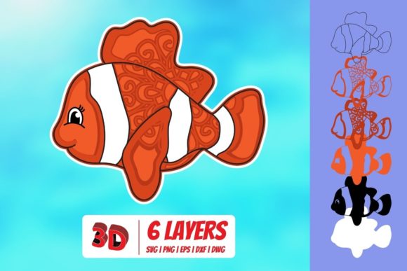 3D Fish Mute SVG: A Crafts and Graphics Review for Modern Brands