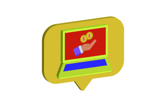 3D Icon Laptop Money: Premium Graphics and Freebies for Modern Publishing