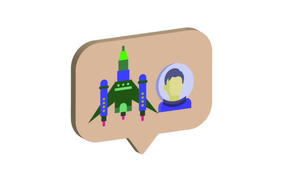 3D Icon Space Astronaut: Graphics and Illustrations for Bold Branding