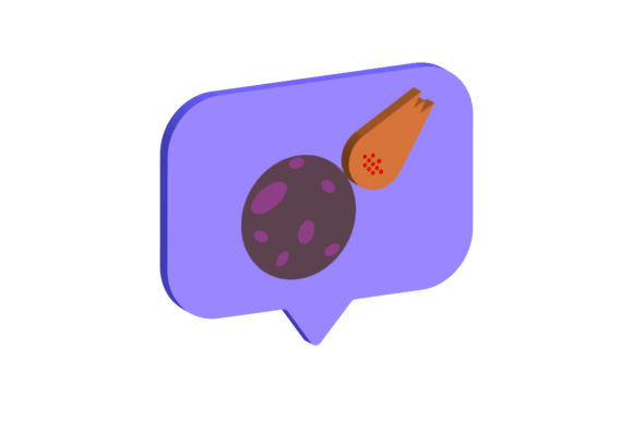 3D Icon Space Meteor Moon Graphics and Illustrations Review