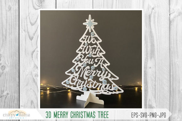 3D Merry Christmas Tree: Laser Cutting & Winter Amp Design Review