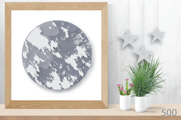 3D Multilayer Moon Illustration Clipart
