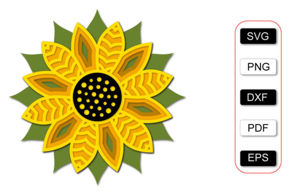 3D Sunflower Laser Cutting Wall Decor Review