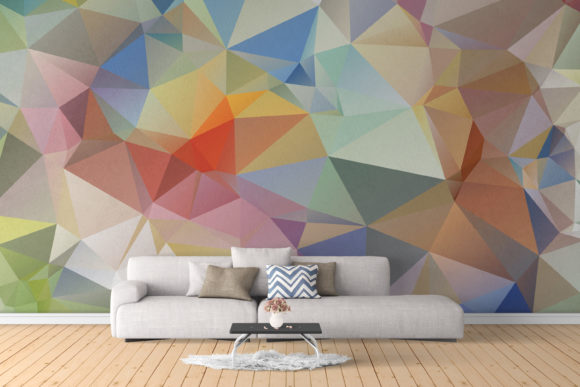 Abstract Background from Crystal: Premium Graphics for Local Branding