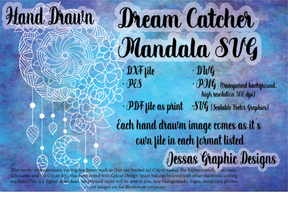 Dream Catcher Manadala SVG: A Graphic Design Asset for Crafts