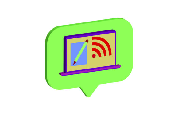 Laptop 3D Icon Write: A Freebies Graphics Review for Modern Brands