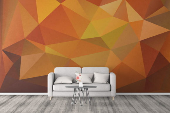 Polygonal Mosaic Background, Low Poly Graphics for Modern Backgrounds