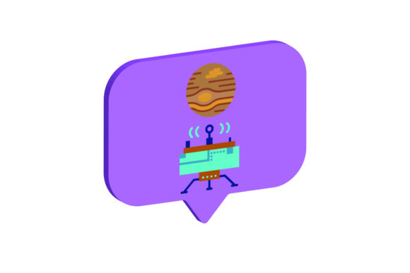 Space 3D Icon Jupiter: Modern Graphics & Freebies for Publishers